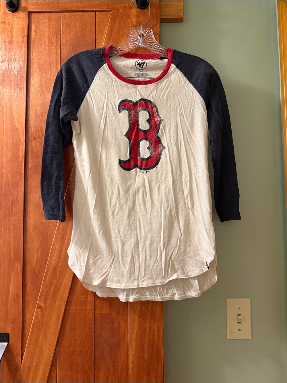 47 Brand Boston Red Sox 3/4 Sleeve Tee